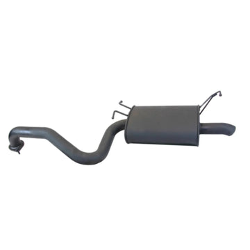 Redback 2.5" Catback Exhaust with Hotdog Centre and Single Outlet Rear Muffler for Ford Falcon FG Sedan(02/2008 - 12/2014) - Brixton 4x4 - Buy Online Now!